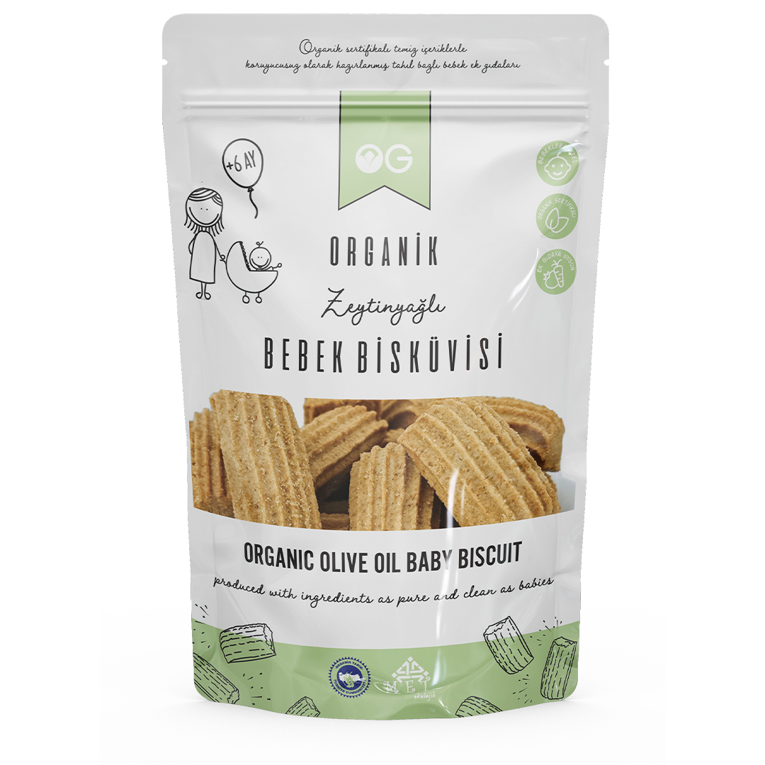Organic Baby Biscuit 300 G (6+ Months)