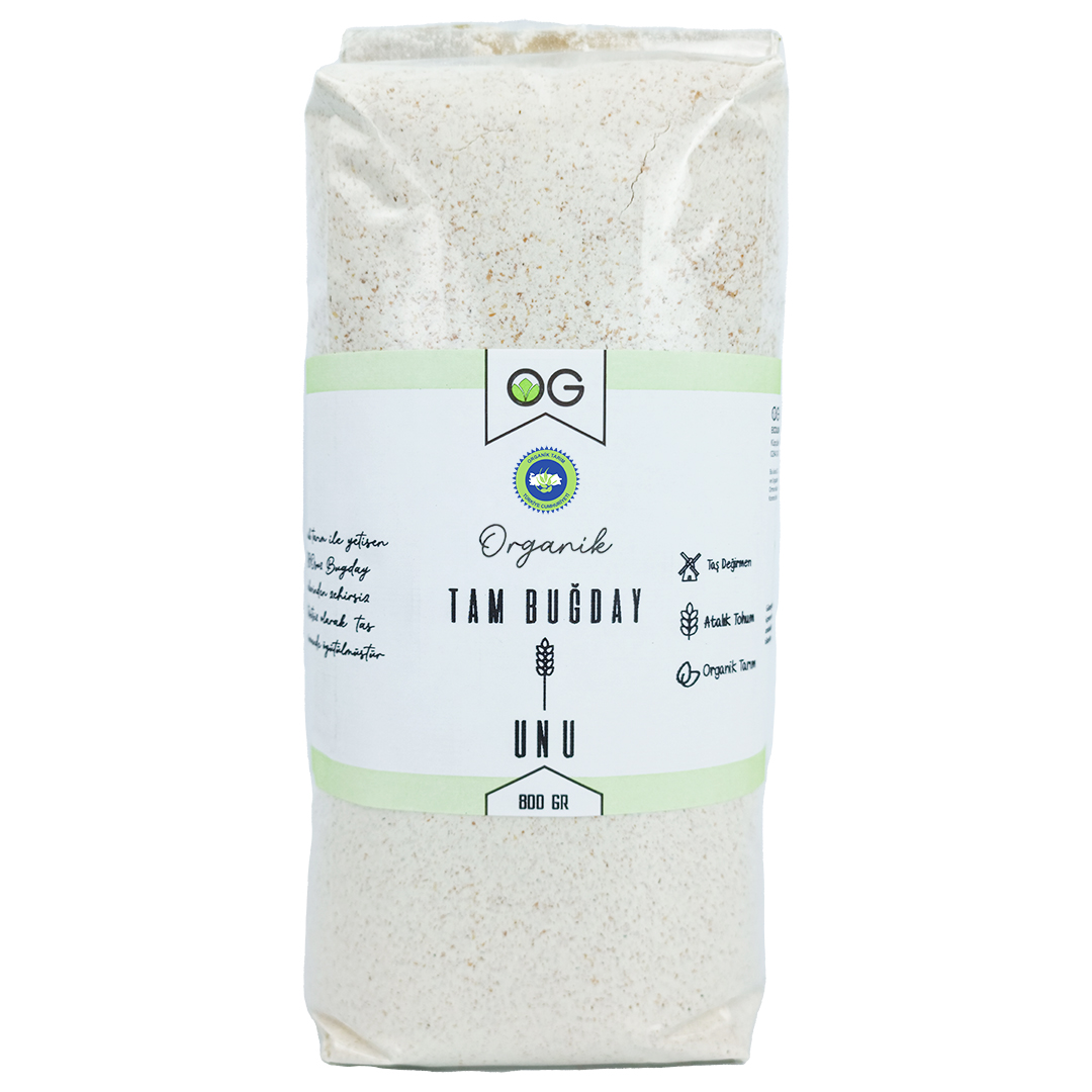 Organic Whole Wheat Flour 800 Gr