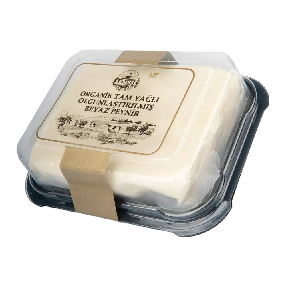 Organik Tam Yağlı Olgunlaştırılmış Beyaz Peynir 340-360 GR